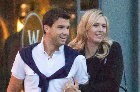 Grigor Dimitrov a Maria arapovová (2014)