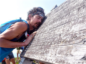 Scott Jurek na konci svho 3500 km dlouhho Appalaskho trailu.