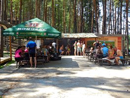 Kiosek s oberstvenm a posezen