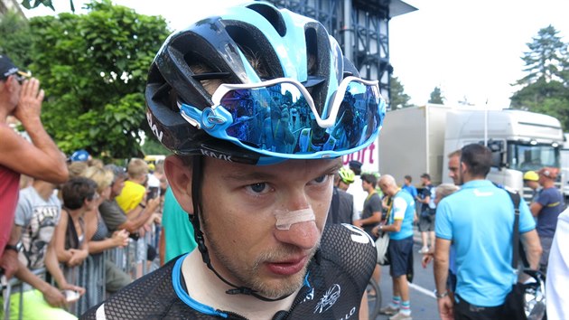 Leopold Knig po 16. etap Tour de France.