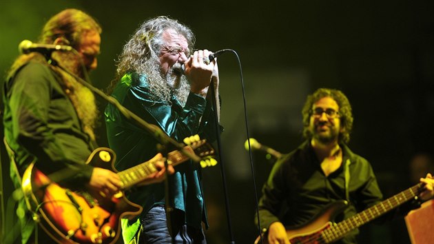 Robert Plant vystoupil 23. ervence v Brn s kapelou The Sensational Space Shifters.