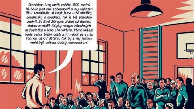 Jan Novk & Jaromr 99: Ztopek (ukzka z pipravovanho komiksu)