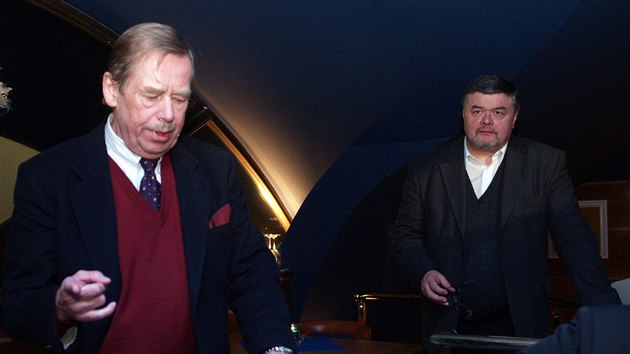 Ladislav Zeman a Vclav Havel