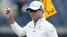 Vítěz golfového British Open Zach Johnson. Vítěz golfového British Open Zach Johnson.