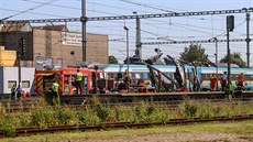 Ve Studénce na Novojiínsku se srazilo pendolino s nákladním autem. Pi nehod...