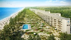 Nově zrekonstruovaný a zmodernizovaný rekreační resort by se měl slavnostně... Nově zrekonstruovaný a zmodernizovaný rekreační resort by se měl slavnostně...