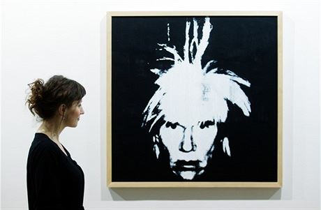 ze zahájení výstavy Andy Warhol a eskoslovensko v galerii Dvorak Sec...