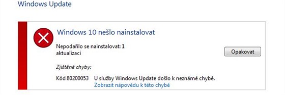 Upgrade na Windows 10 se nám zatím na Lenovu Ideapad Y570 s Windows 7...