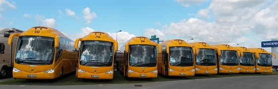 Student Agency rozíila flotilu o dalích estnáct autobus Irizar na...