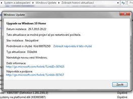 Upgrade na Windows 10 se nm zatm na Lenovu Ideapad Y570 s Windows 7...