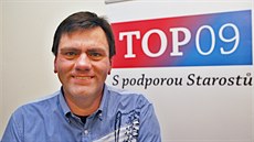 Karel Tureček při oslavě volebního vítězství v sídle TOP 09 v Jihlavě. (26.... Karel Tureček při oslavě volebního vítězství v sídle TOP 09 v Jihlavě. (26....