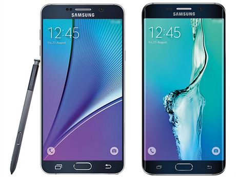 Samsung Galaxy Note 5 a Galaxy S6 edge+