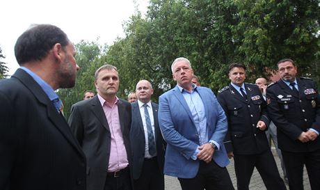 Uprchlické zaízení v Zastávce u Brna nedávno navtívil ministr vnitra Milan...