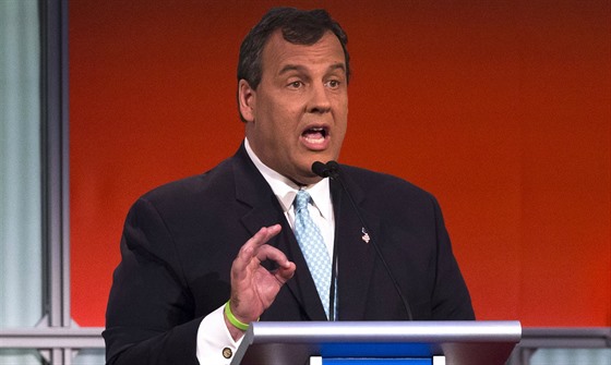 Guvernér New Jersey Chris Christie. (6. srpna 2015)