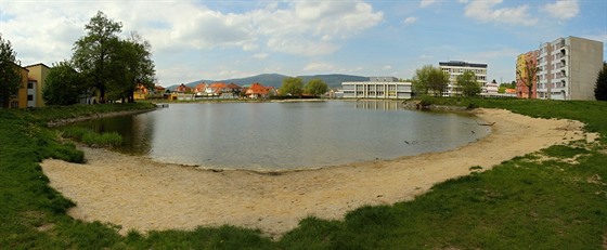 Hornobránský rybník v eském Krumlov.