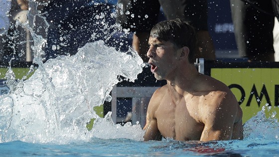 Michael Phelps na americkém ampionátu v San Antoniu