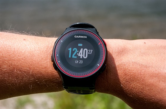 Garmin Forerunner 225 vypadají dobe i na malém zápstí.