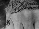 Mezi posledn Beckhamova tetovn pat slo 99 na malku, kter pipomn...