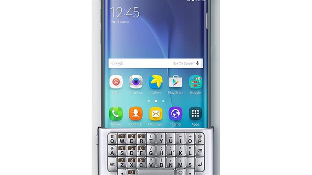 QWERTY klvesnice pro Samsung Galaxy S6 edge+.