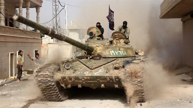 Fronta an-Nusra ovld rozshl oblasti na severu Srie. (28. kvtna 2015)