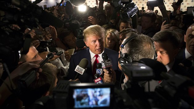 Donald Trump na debat republikánských kandidát na prezidenta (6. srpna 2015)
