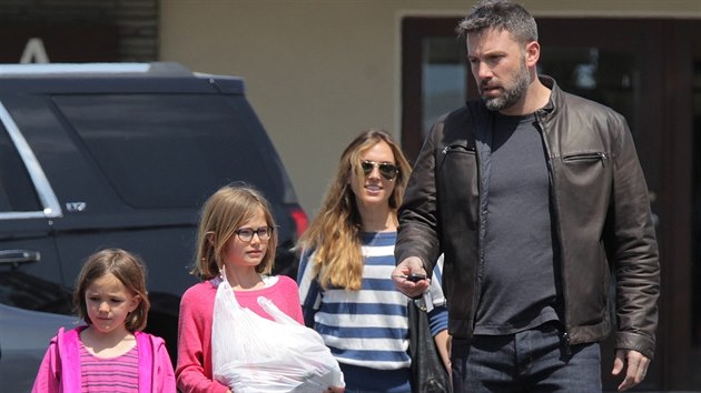 Ben Affleck se svmi dtmi a jejich chvou