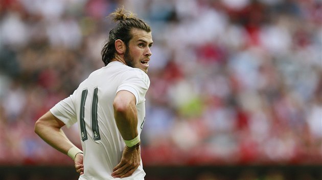 tonk Gareth Bale z Realu Madrid byl na Audi Cupu jednou z hlavnch hvzd.