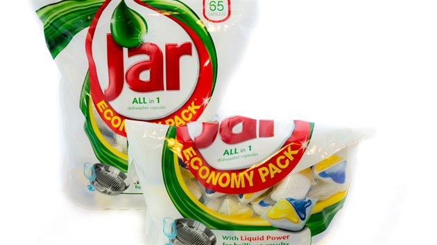 Jar ALL in 1 dishwasher capsules Economy pack 65 capsules