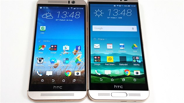 HTC One M9+ a standardn HTC One M9