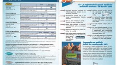 Nabídkový katalog Eurotel, ervenec 2000