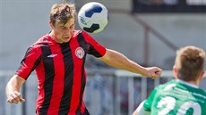 Momentka z přípravného duelu Chrudim - Hradec Králové. Momentka z přípravného duelu Chrudim - Hradec Králové.
