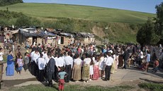 Z návtvy eské filharmonie v romských osadách na Slovensku