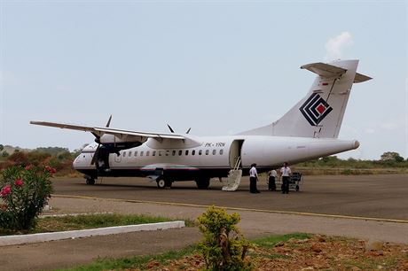 Zmizelý letoun indonéských aerolinek s registrací PK-YRN na snímku z roku 2008