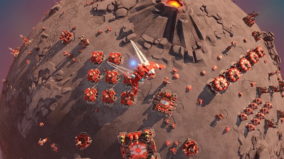 Jednou z her, které si na Steamu zahrajete je strategie Planetary Annihilation