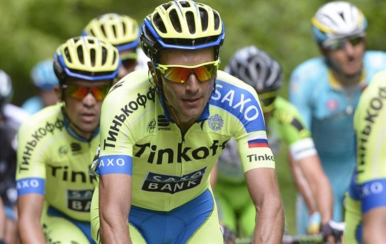 Italský cyklista Ivan Basso