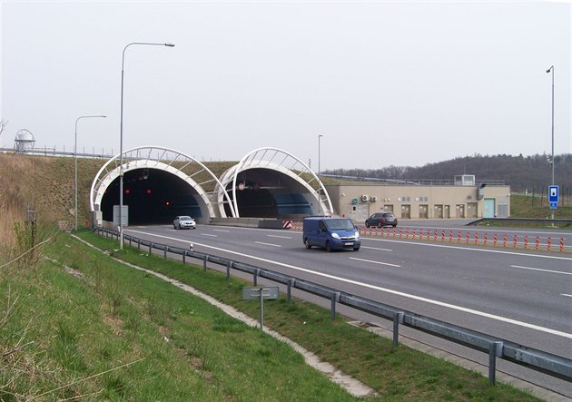 Lochkovský tunel.