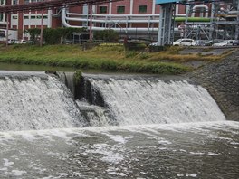 Devnice u zlínské teplárny po vydatných detích