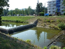 Devnice, stupe Píluky - vlevo bný stav, vpravo aktuální stav.