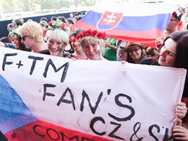 Sziget 2015 (etí a slovenstí fanouci)