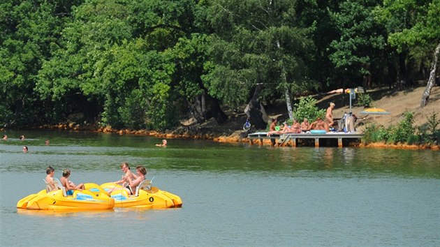 Kamencov jezero Chomutov - nudistick pl.