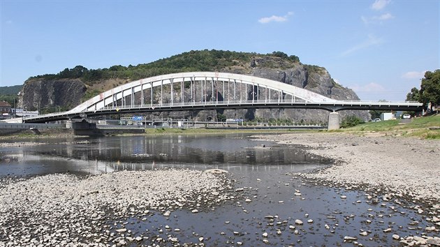 Vyschl Labe v st nad Labem