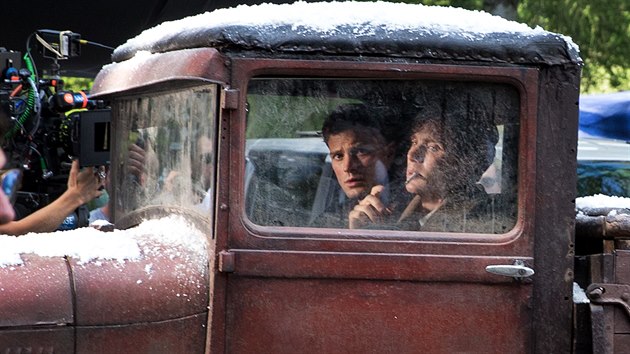 Jamie Dornan a Cillian Murphy pi naten filmu Anthropoid