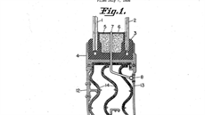Patent z roku 1936 (udlen 1940) ukazuje eení dvouvrstvého okna do letadel....