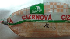 Cizrnová rostlinná pomazánka Cizrnová rostlinná pomazánka