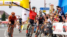 Vítzem tvrté etapy Czech Cycling Tour se stal Zdenk tybar.