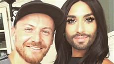 Luká Lindner a Conchita Wurst