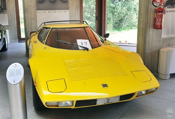 Prototypy zkrachovalé karosárny Bertone míí do aukce. (1975 Bertone Lancia...