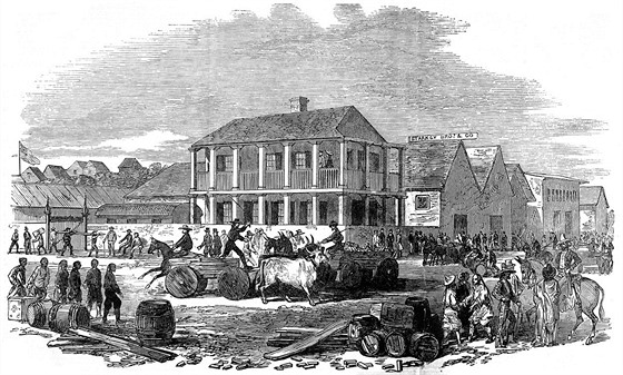 San Francisco v roce 1850. 