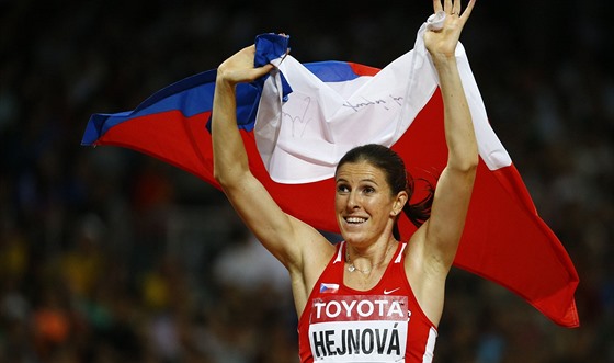 Zuzana Hejnov obhjila na MS v Pekingu zlato.