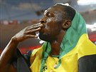 POLIBKY DAVM. Usain Bolt slav zlato na stovce na MS v Pekingu.